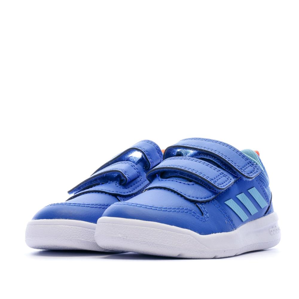 Baskets bleues bébé Adidas Tensaur I vue 6