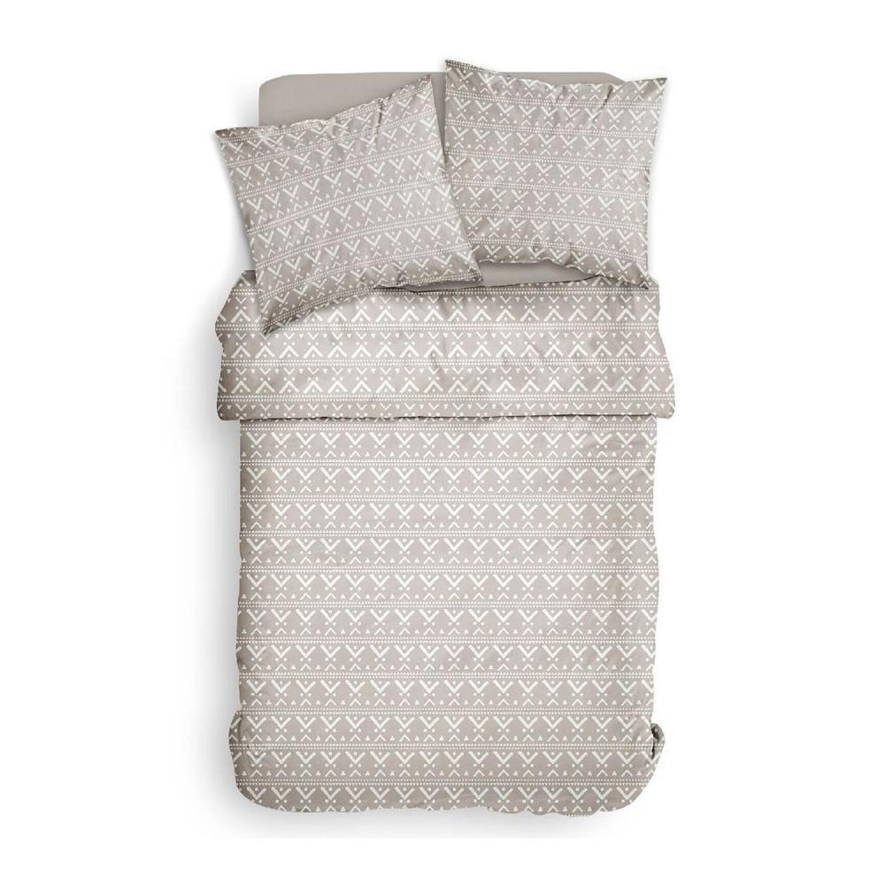 Parure De Lit Blanche/Beige 220x240 Today Coton vue 2
