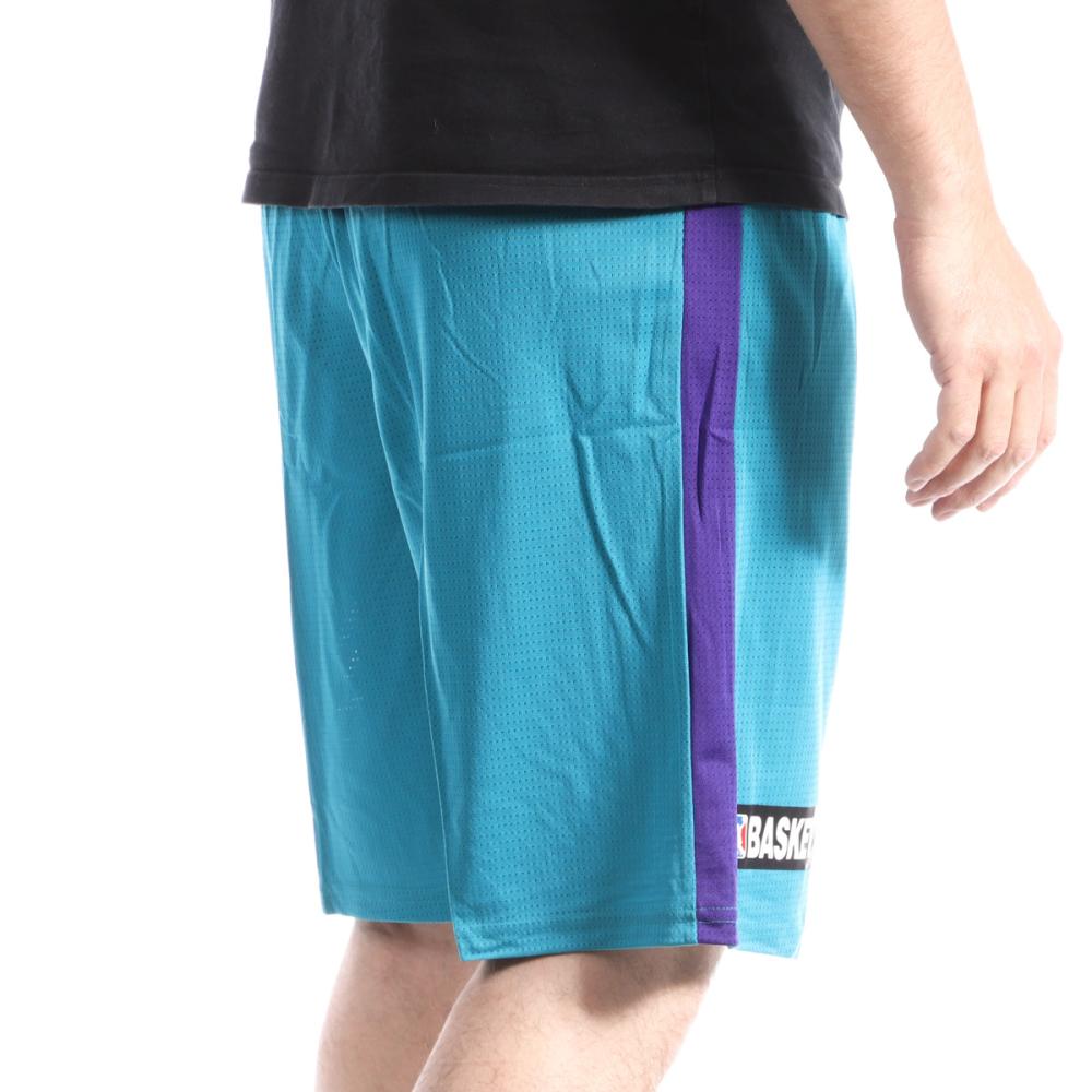 Short basketball Bleu Homme Sport Zone Charlotte Hornets vue 2