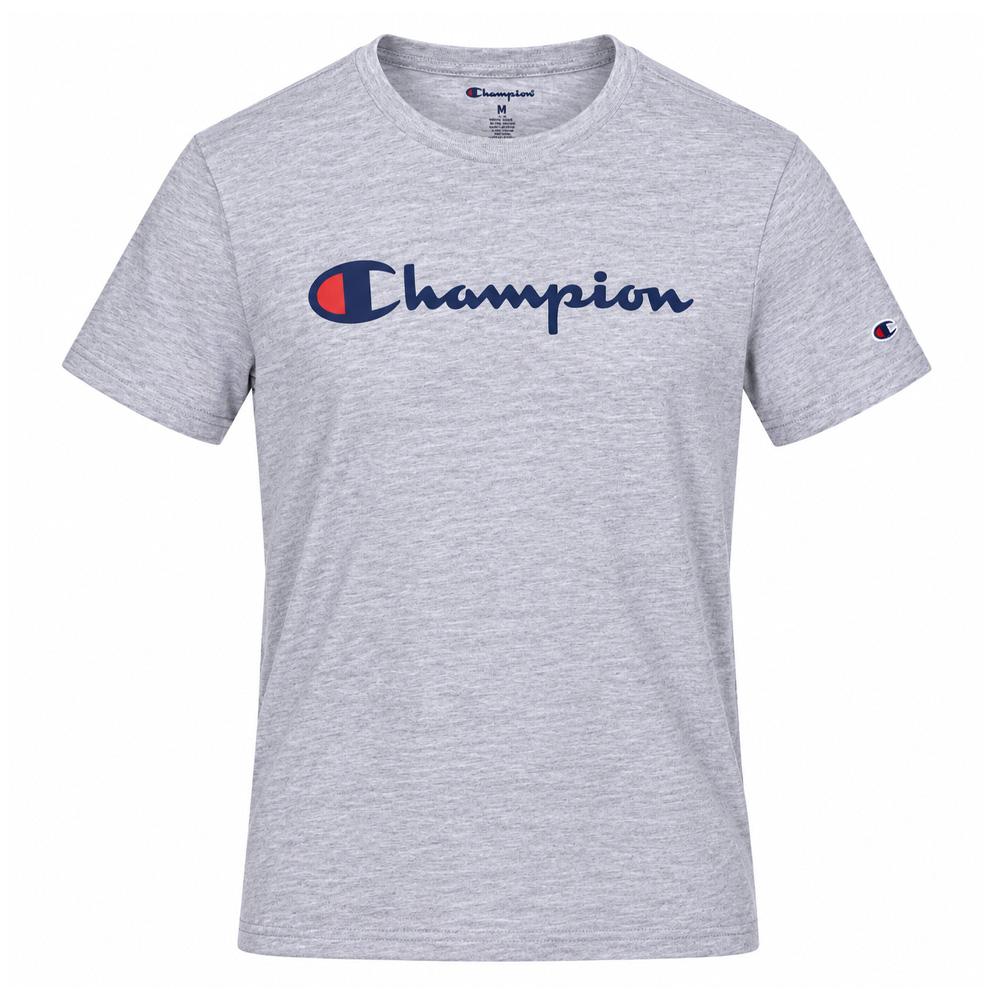 T-Shirt Gris Garçon Champion Signature pas cher