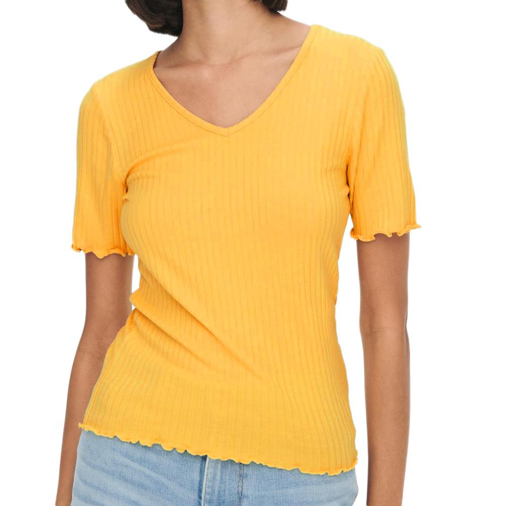 Top Jaune Femme JDY FRANSISKA pas cher