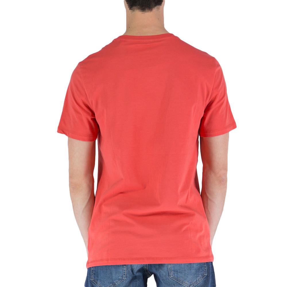 T-shirt Rose Homme Guess Organic vue 2
