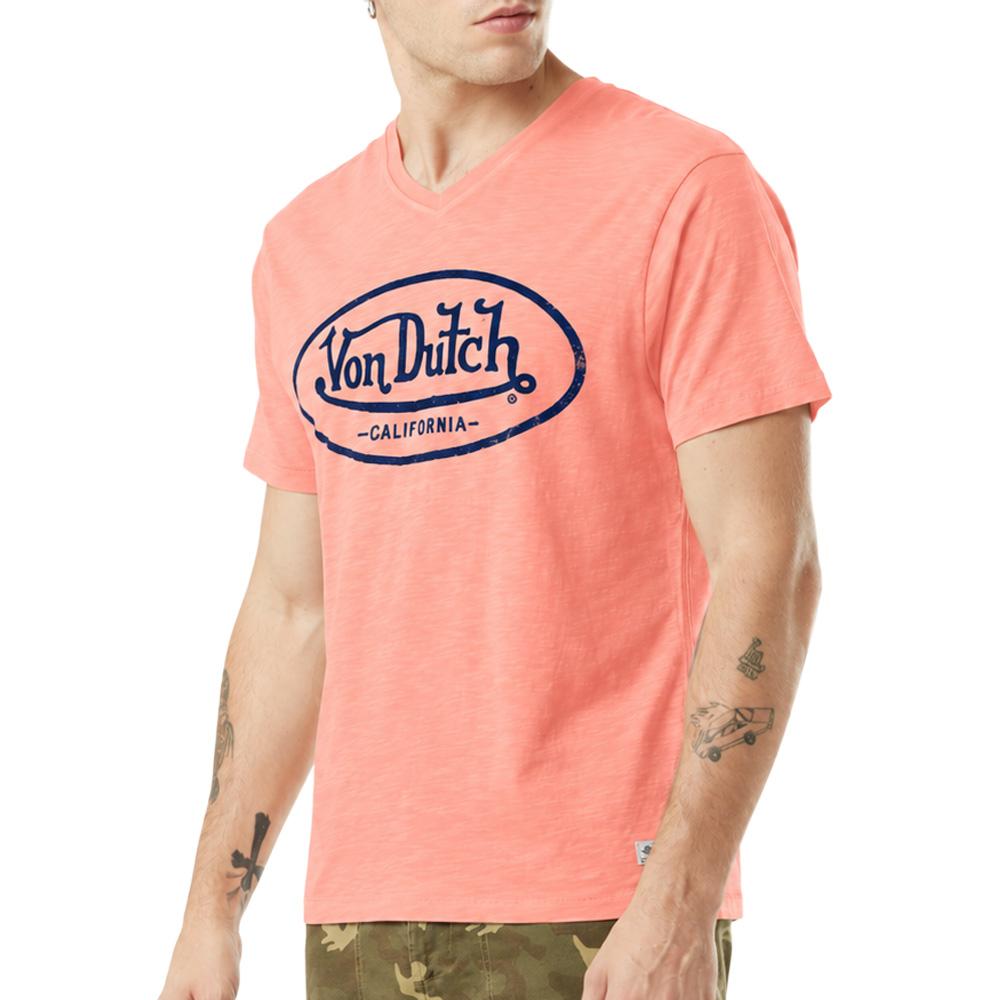 T-Shirt Rose Homme Von Dutch TYRON pas cher