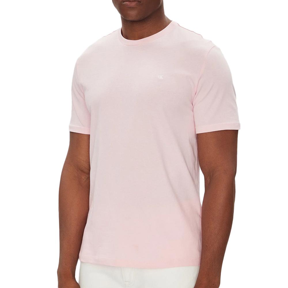 T-shirt Rose Homme Clavin Klein Smooth pas cher