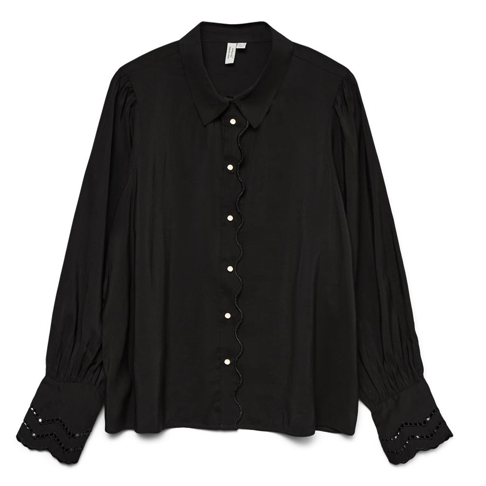 Blouse Noir Femme Vero Moda Henrietta pas cher