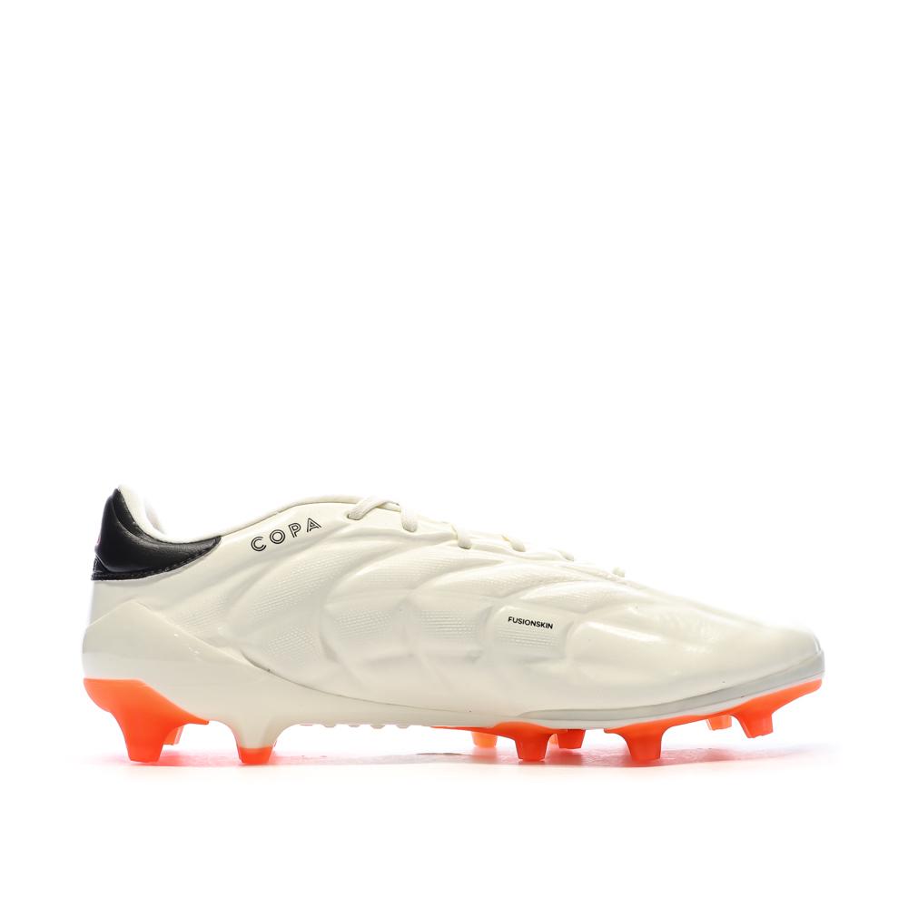 Chaussures de football Blanches/Noires Homme Adidas Copa vue 2