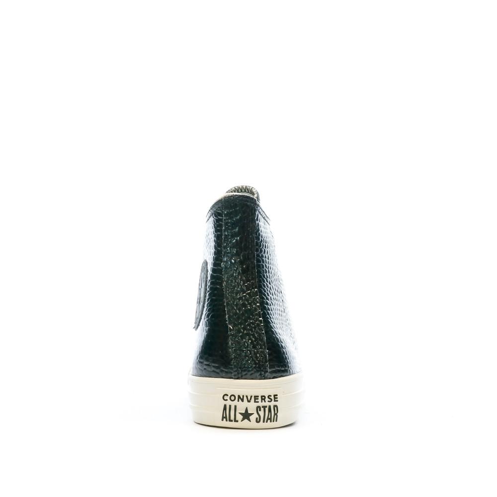 Baskets Noires Femme Converse Ctas Hi vue 3
