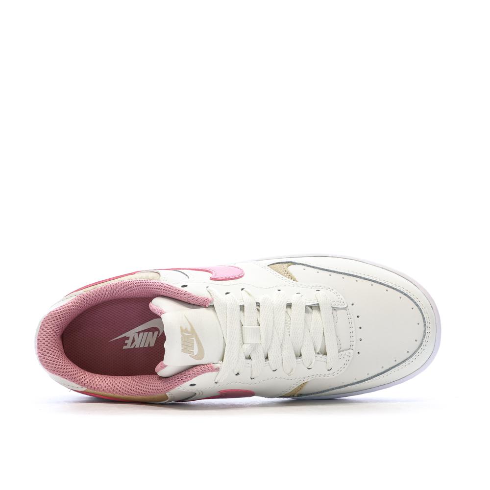 Baskets Ecru/Rose Femme Nike Gamma vue 4