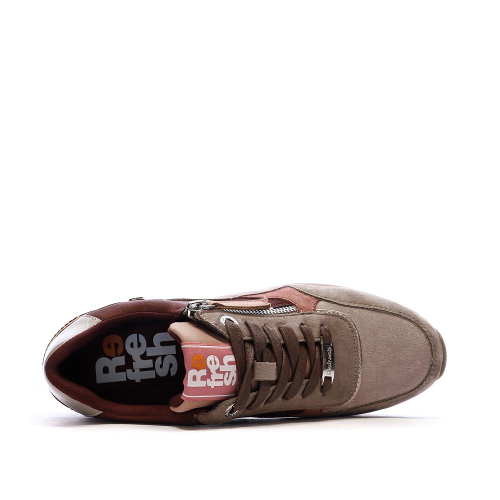 Zapatillas rosa para mujer Refresh 171401 ver 4