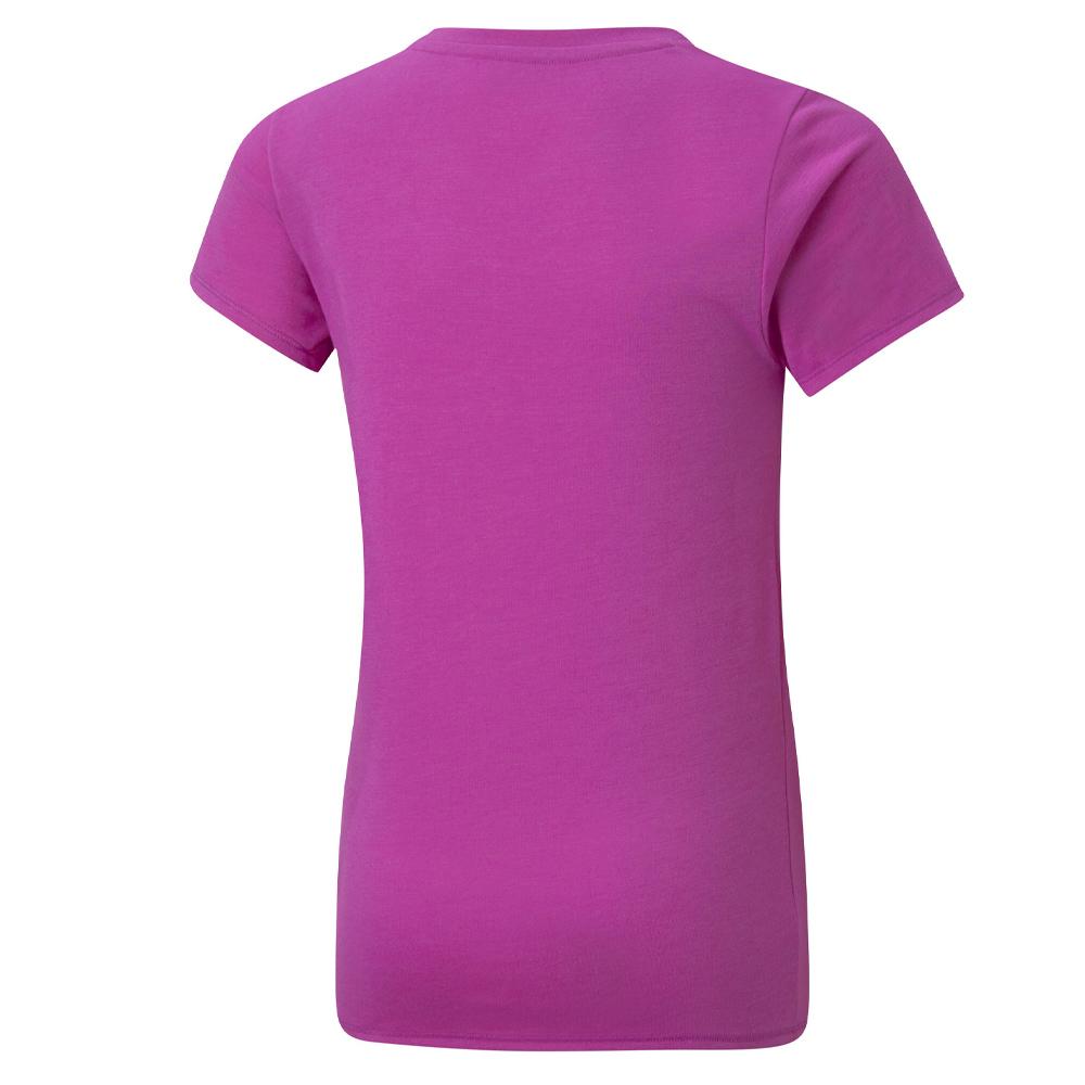 T-Shirt Rose Fille Puma Runtrain vue 2