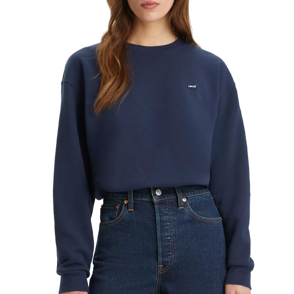 Sweat Marine Femme Levi's Everyday pas cher