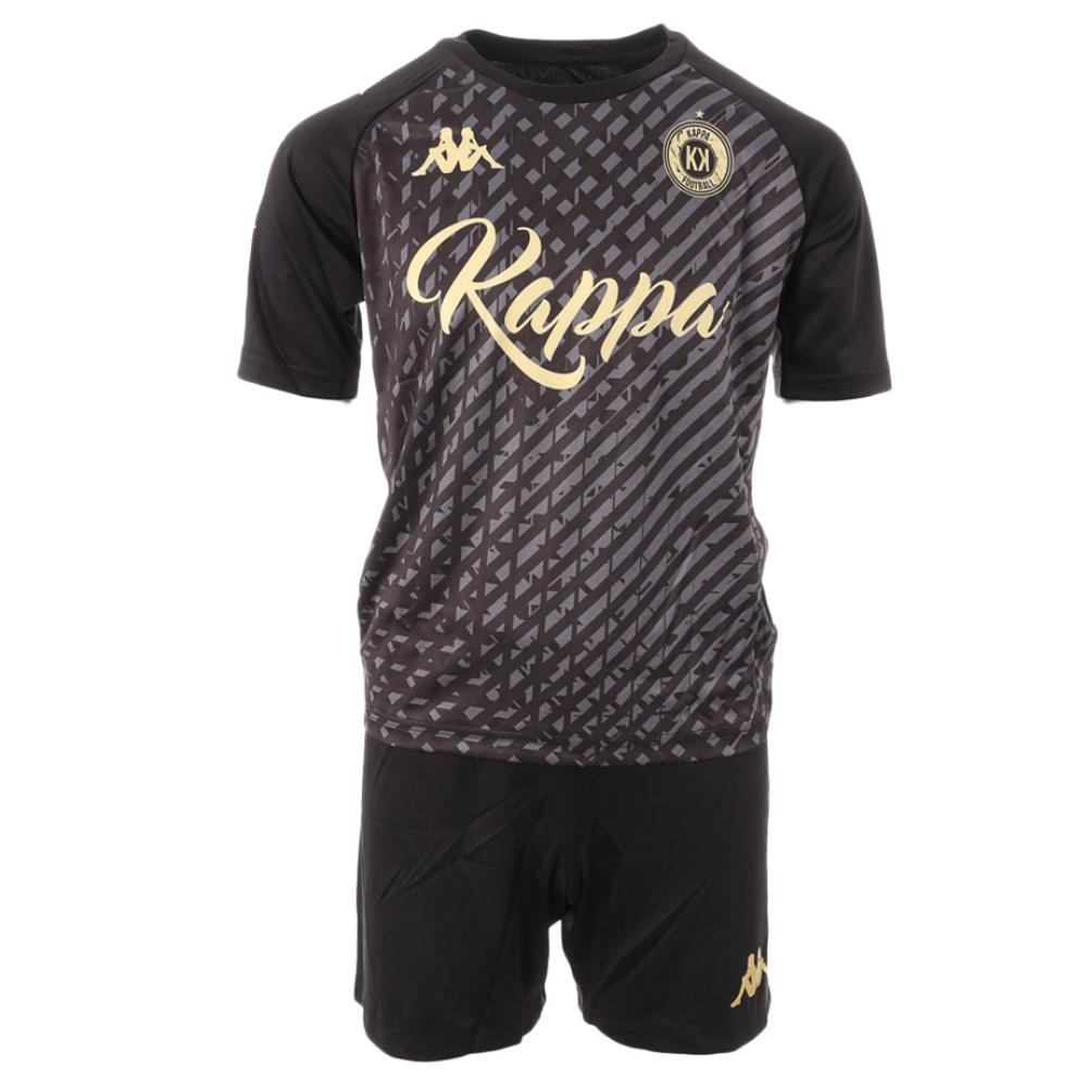 Ensemble de Football Noir Garçon Kappa Marcelo pas cher