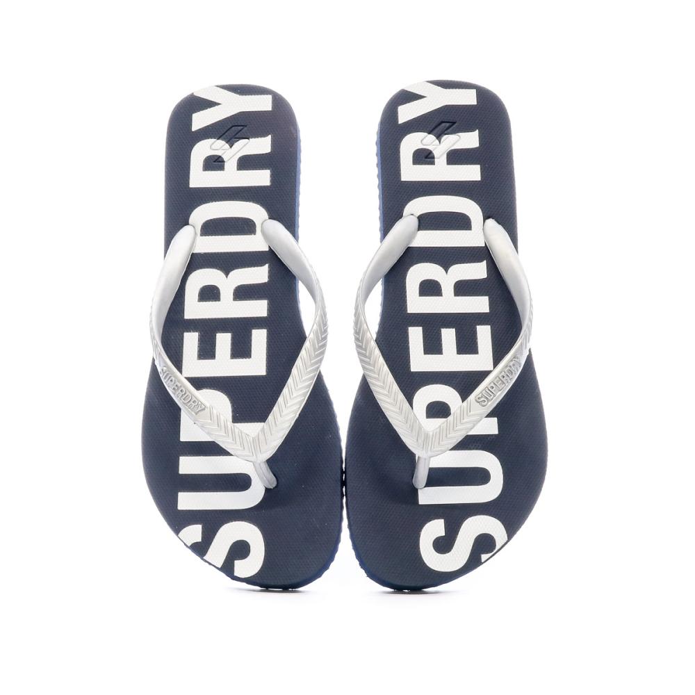 Tongs Noir Superdry Essential Flip Flop vue 3