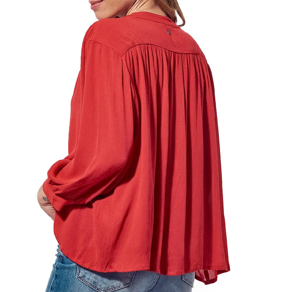 Chemise Rouge Femme Kaporal Jesso vue 2