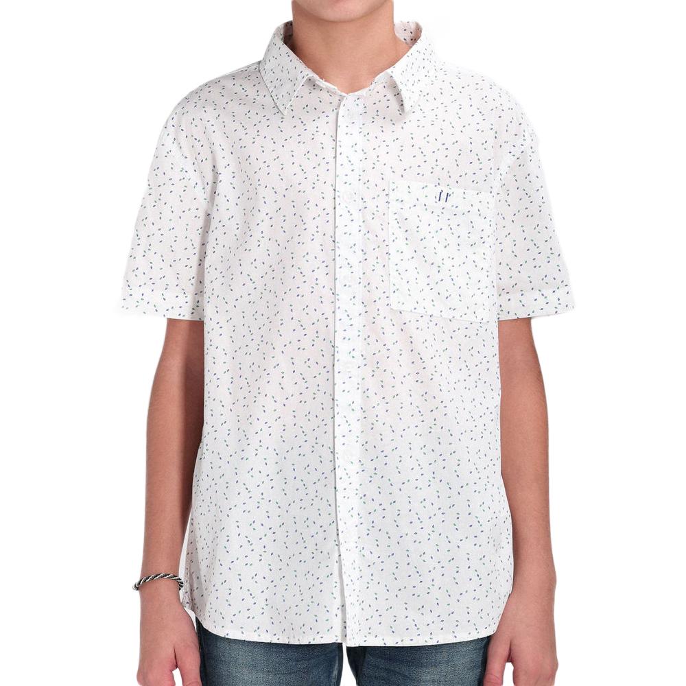 Chemisette Blanc Garçon Teddy Smith Hook pas cher