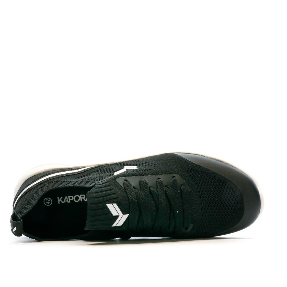 Baskets Noires Homme Kaporal Bakam vue 4