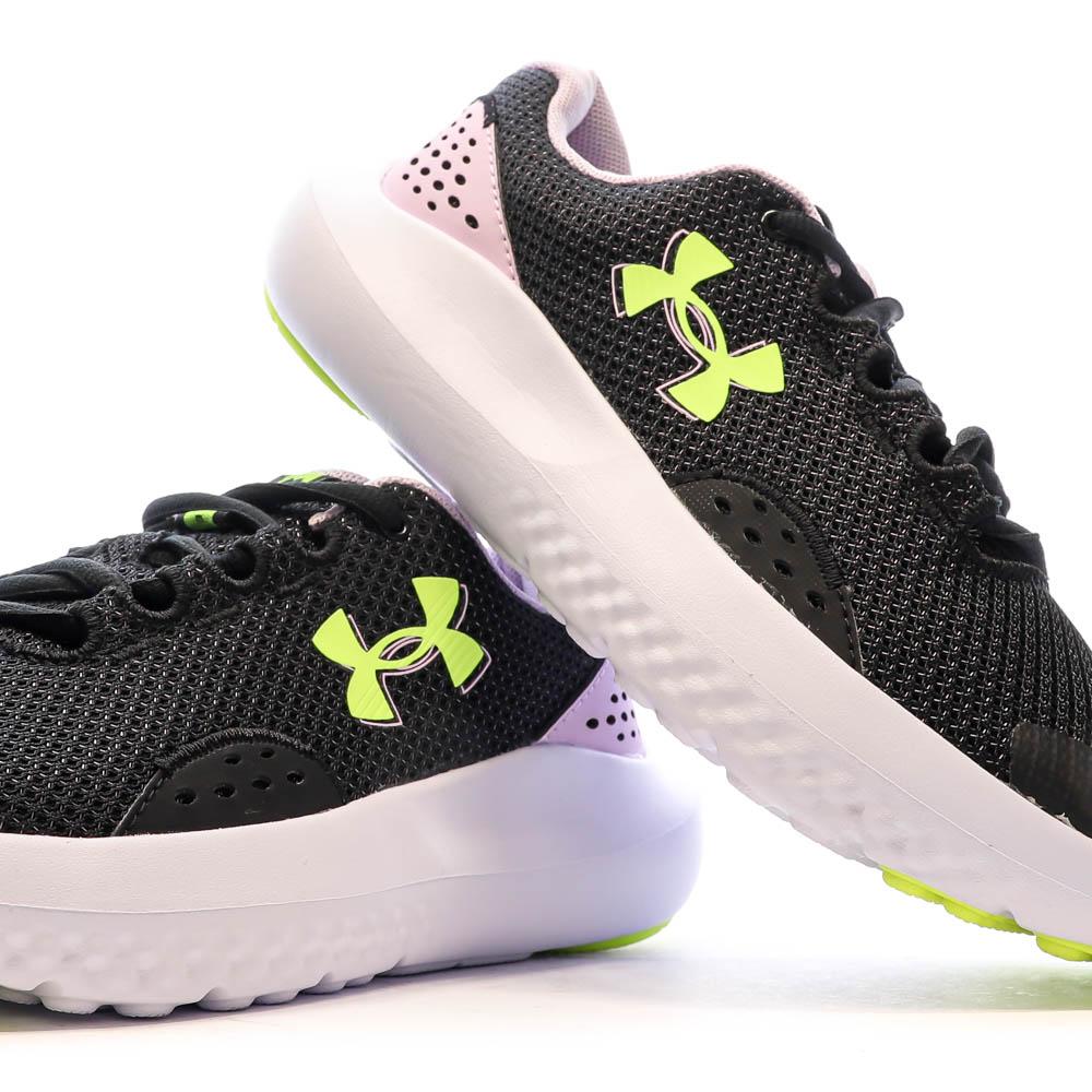 Baskets Violette/Rose Fille Under Armour Ggs Surge 4 vue 7