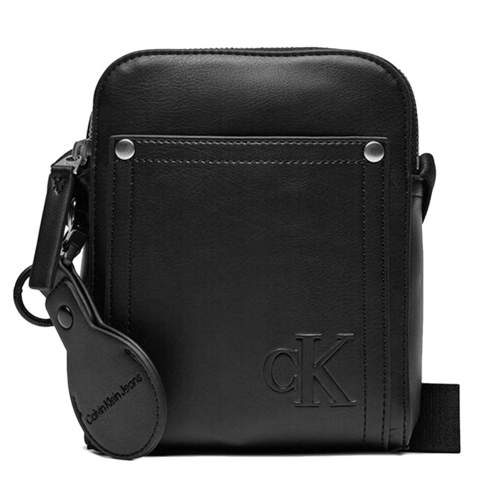 Sacoche Noire Homme Calvin Klein Jeans Reporter17 pas cher