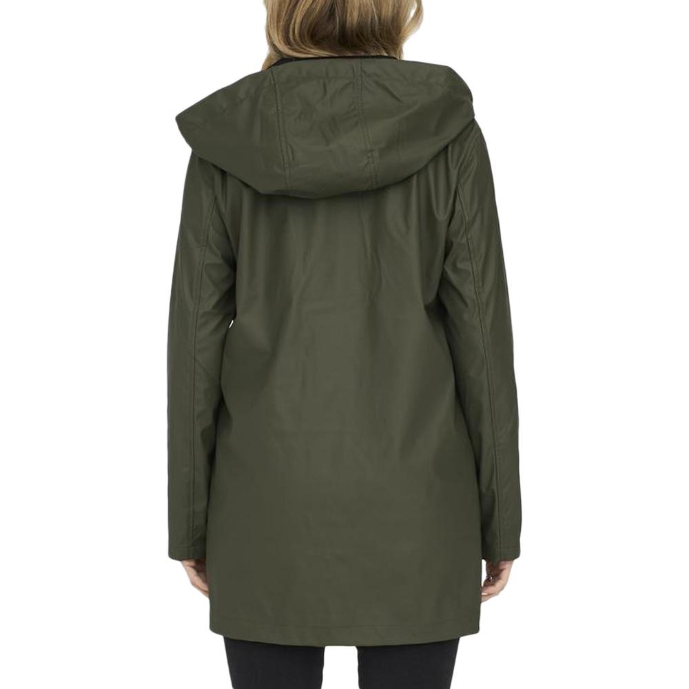 Veste imperméable Kaki Femme Only Elisa vue 3