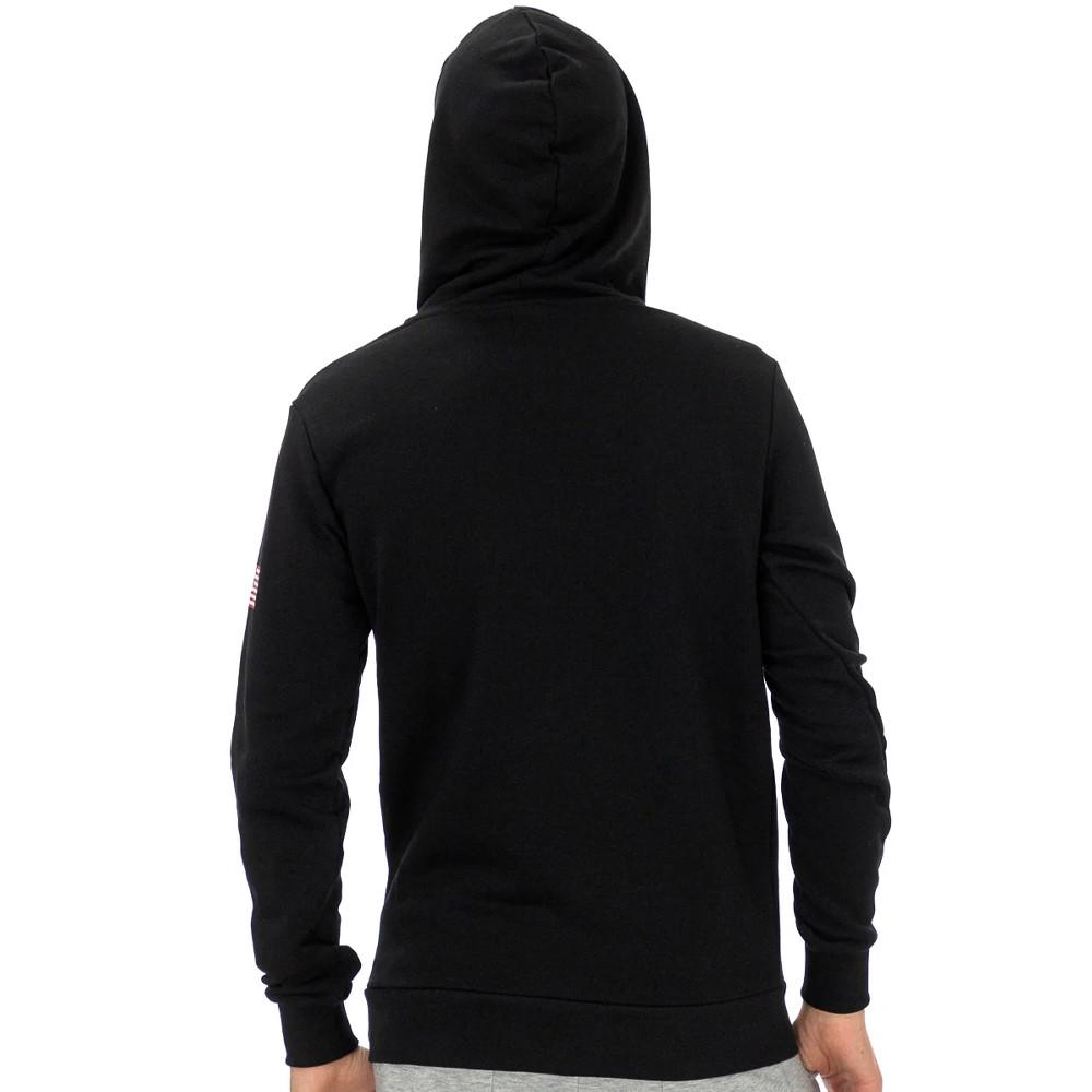 Sweat à capuche Noir Homme Nasa 12H vue 2