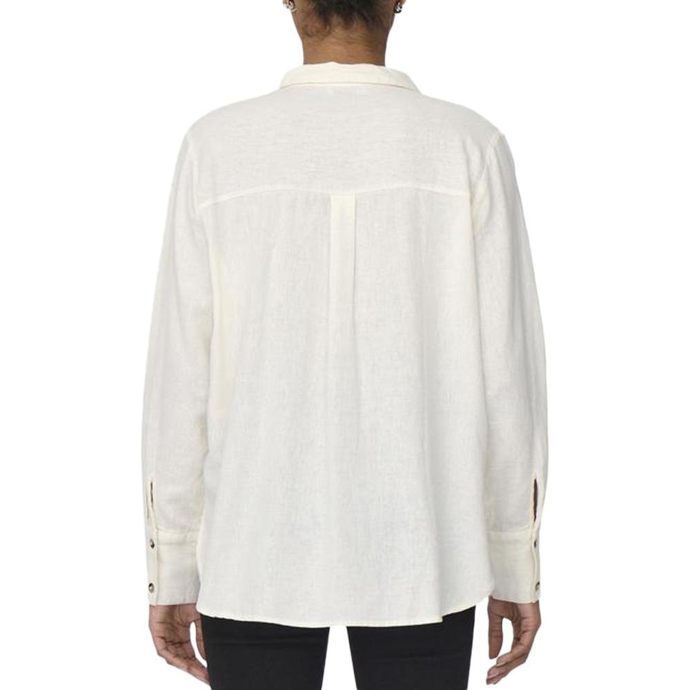 Chemise Blanche Femme JDY Linen vue 2