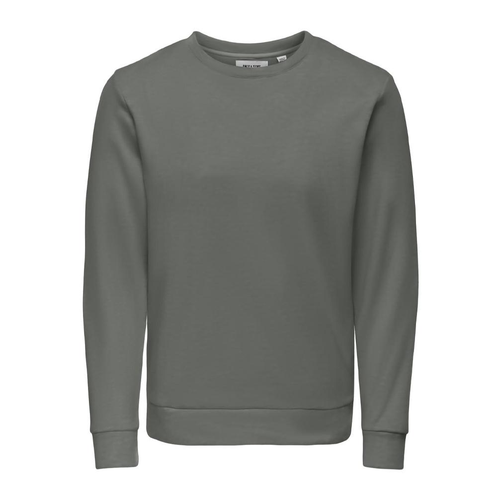 Sweat Kaki Homme Only & Sons Chase pas cher