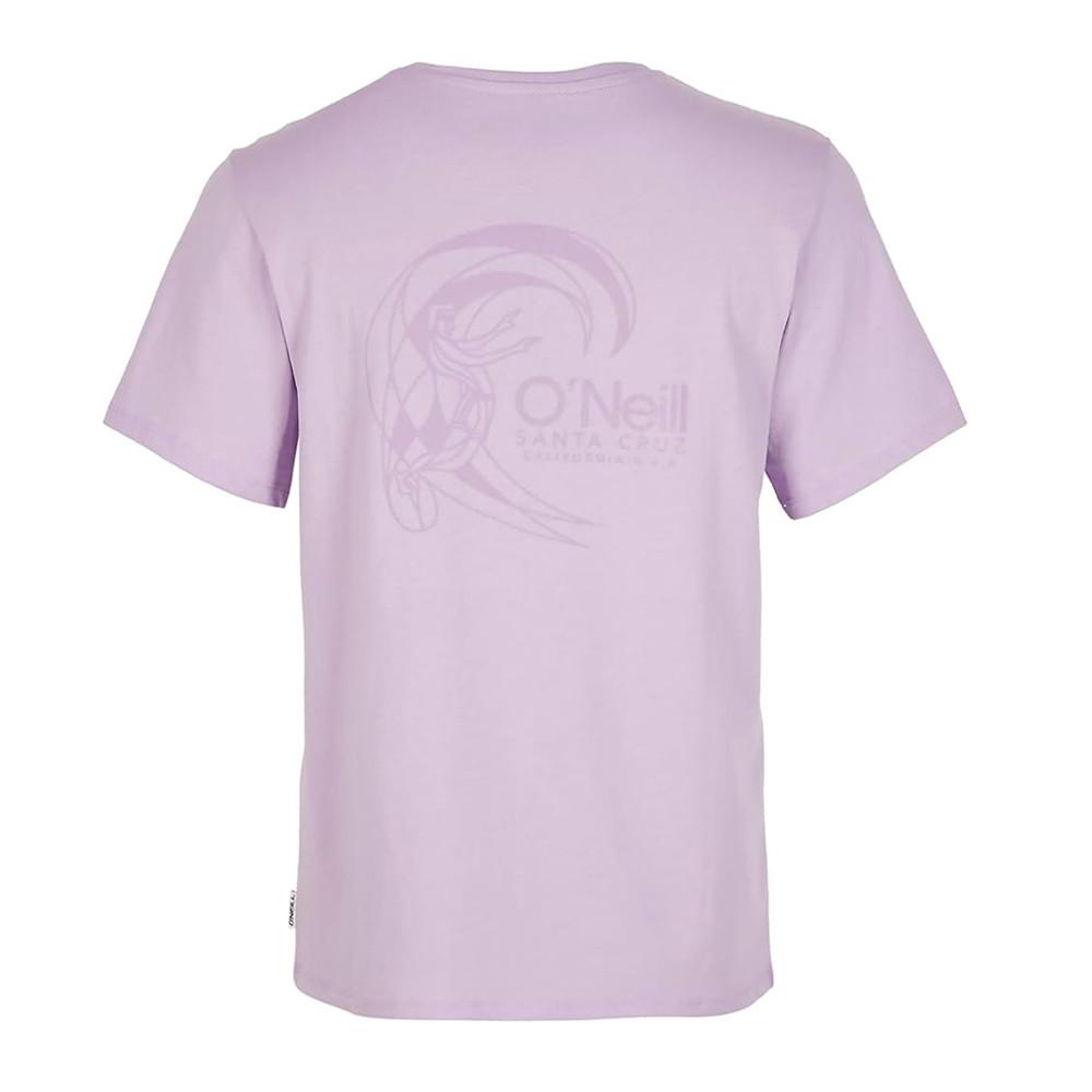 T-shirt Mauve Femme O'Neill Circle Surfer vue 2
