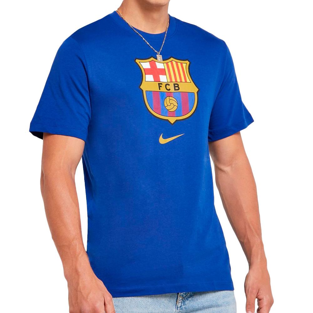 FC Barcelone T-shirt Bleu Homme Nike pas cher