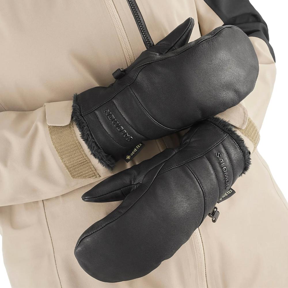 Moufles Noir Feme Salomon Native Gore-tex Mitten vue 3
