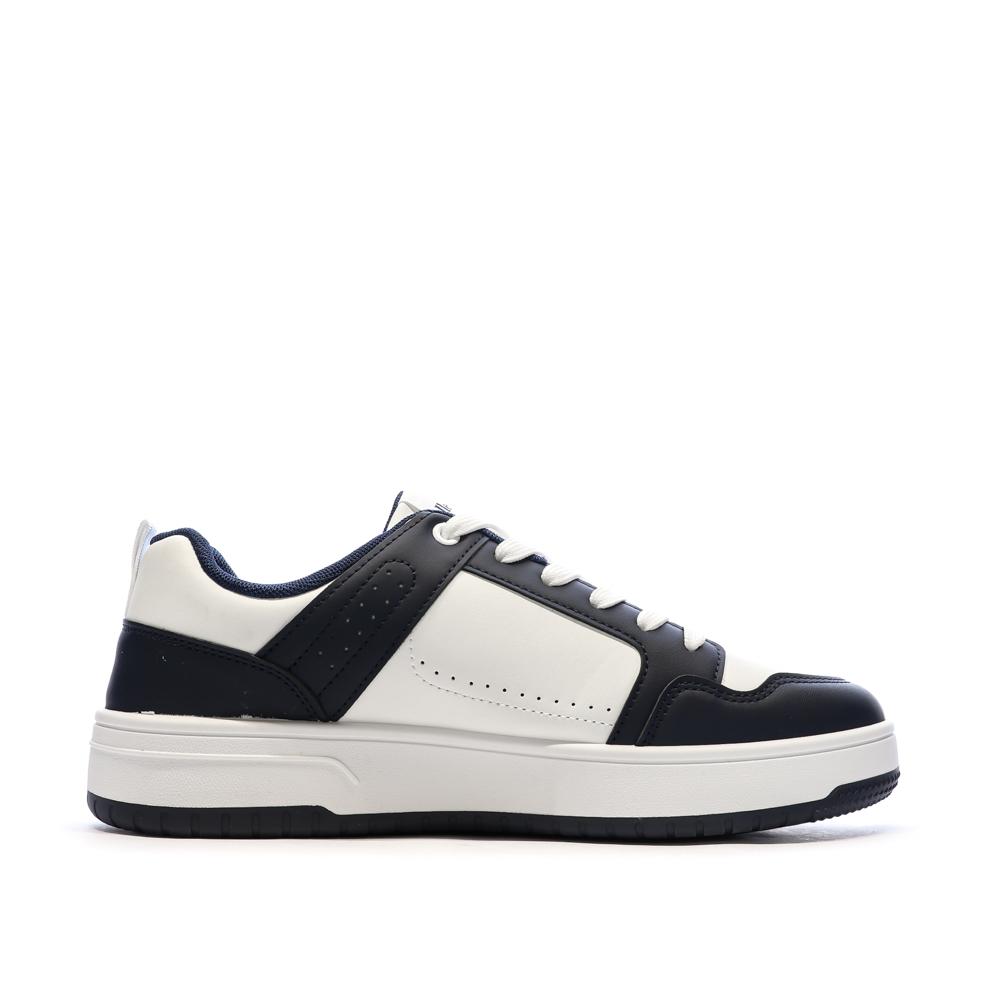 Ellesse SANDY Zapatillas Hombre Blanco/Azul Marino ver 2