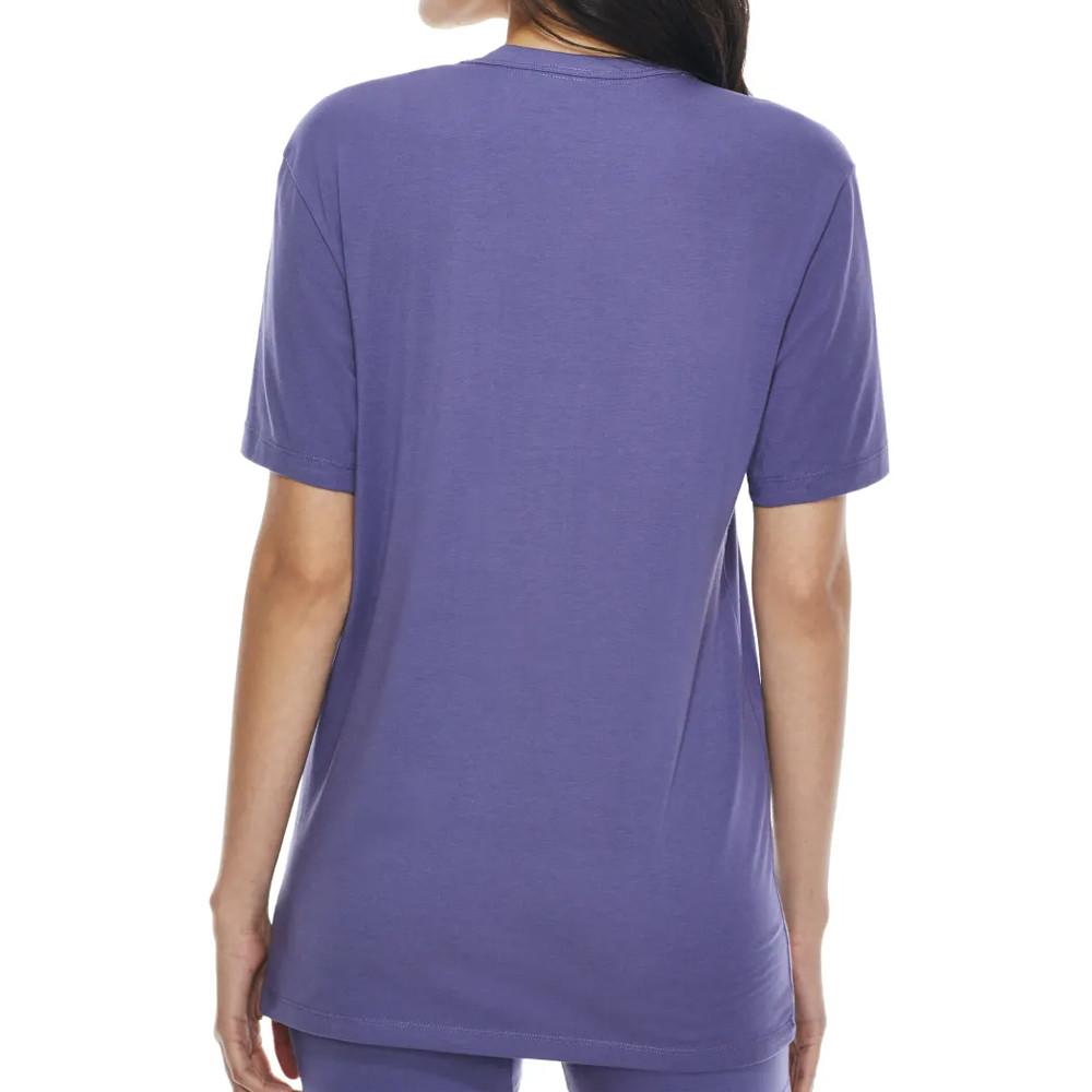 T-shirt Mauve Femme Calvin Klein vue 2