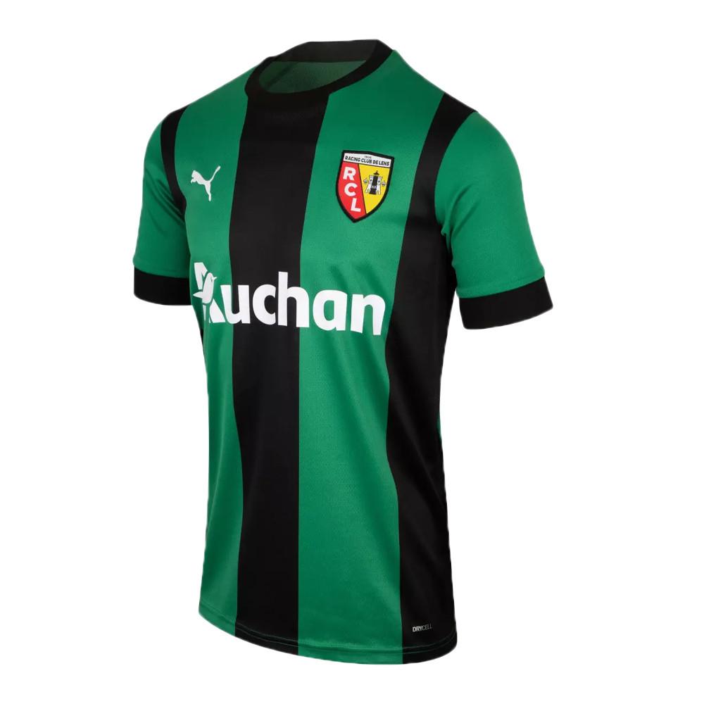 RC Lens Maillot de foot Extérieur Vert Garçon Puma 2022/2023 pas cher
