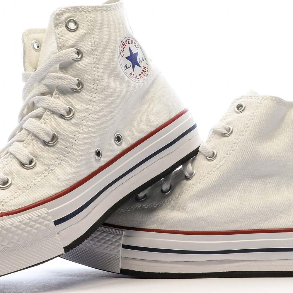 Baskets Blanches a Plateforme Femme Converse All Star High Espace des marques