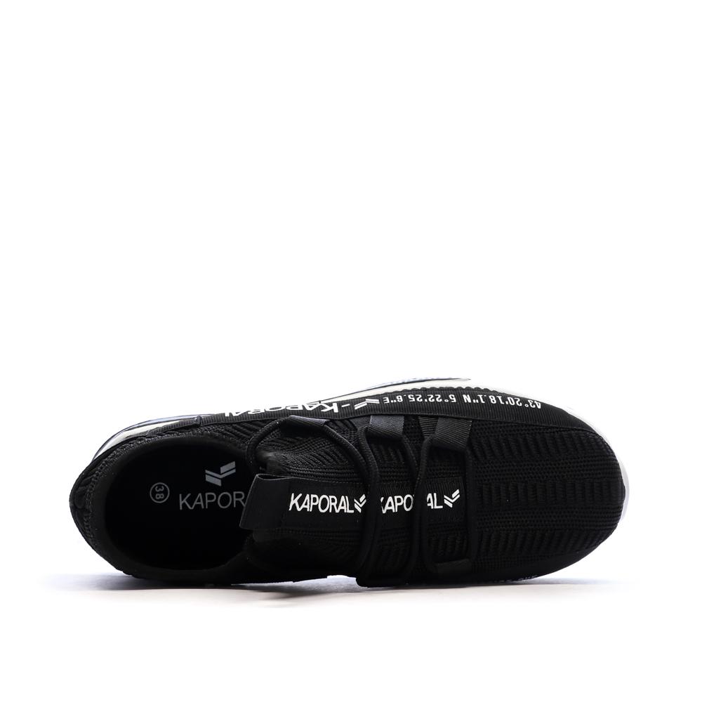 Baskets Noir/Blanc Homme Kaporal Dofino vue 4