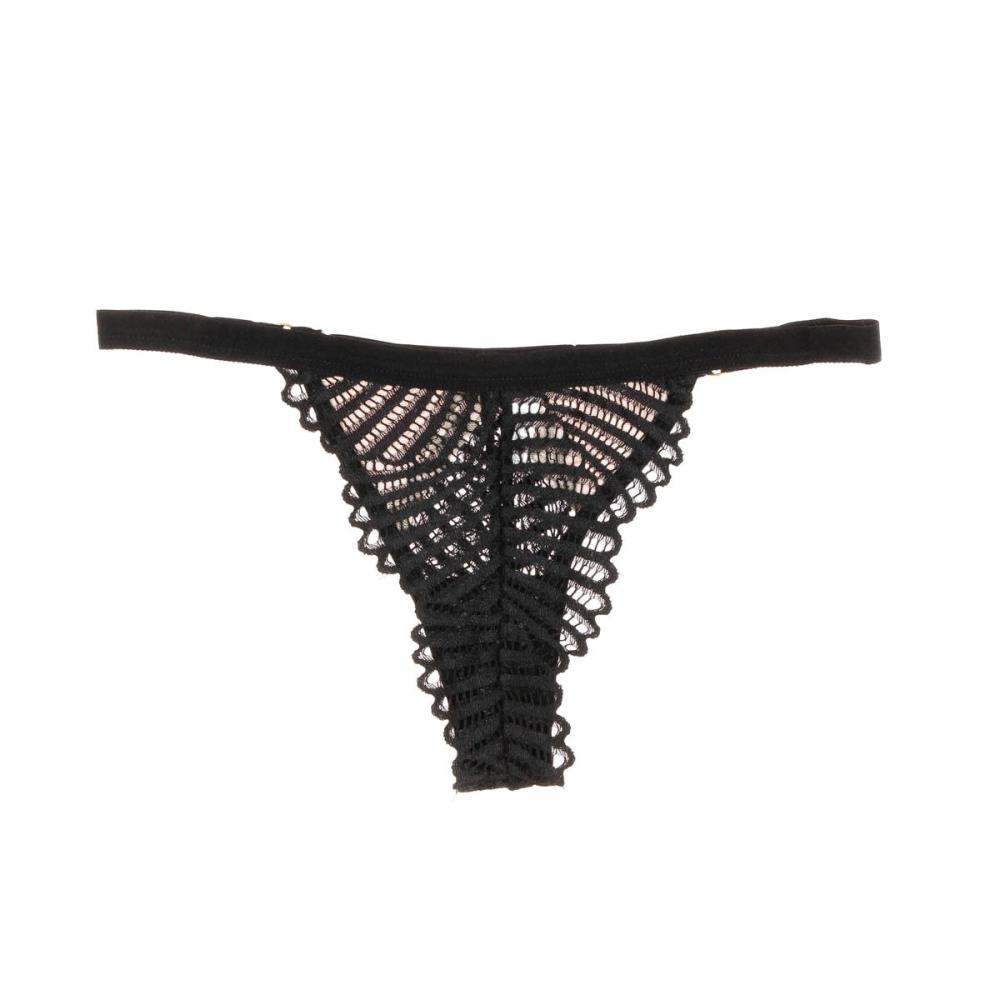 String Noir Femme Les petites Bombes Mia vue 2