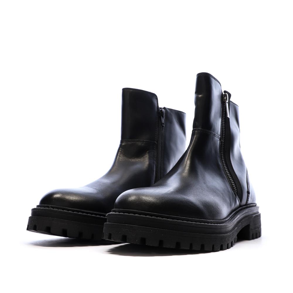 Bottines Noir Femme Geox Iridea vue 6