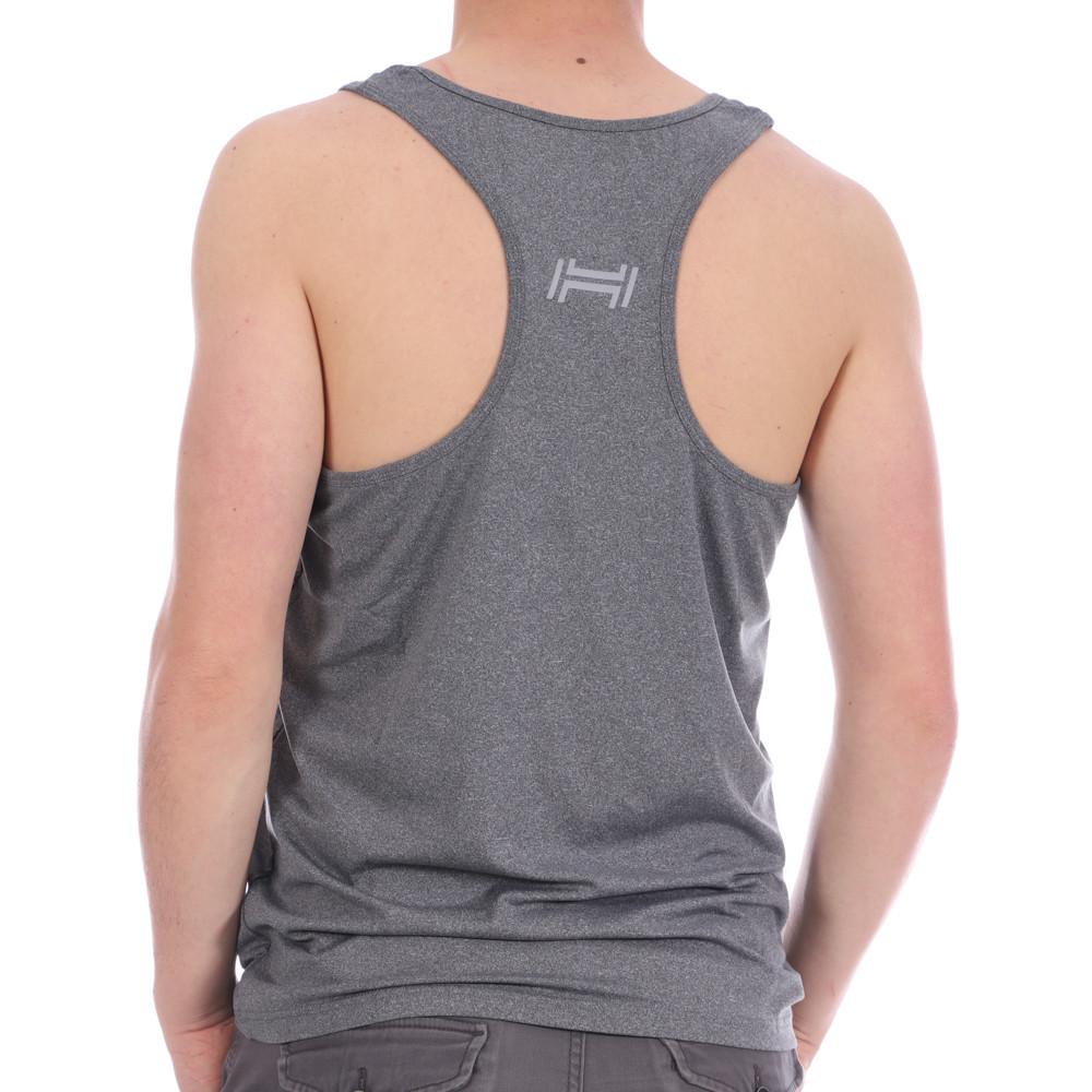 Débardeur gris homme Hungaria Training pro fit vue 2