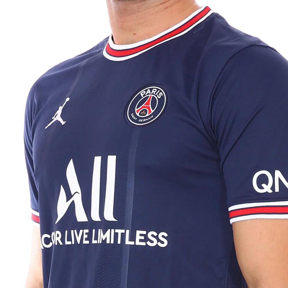 PSG Maillot Réplica Domicile Homme Nike Jordan 2021/2022 vue 3