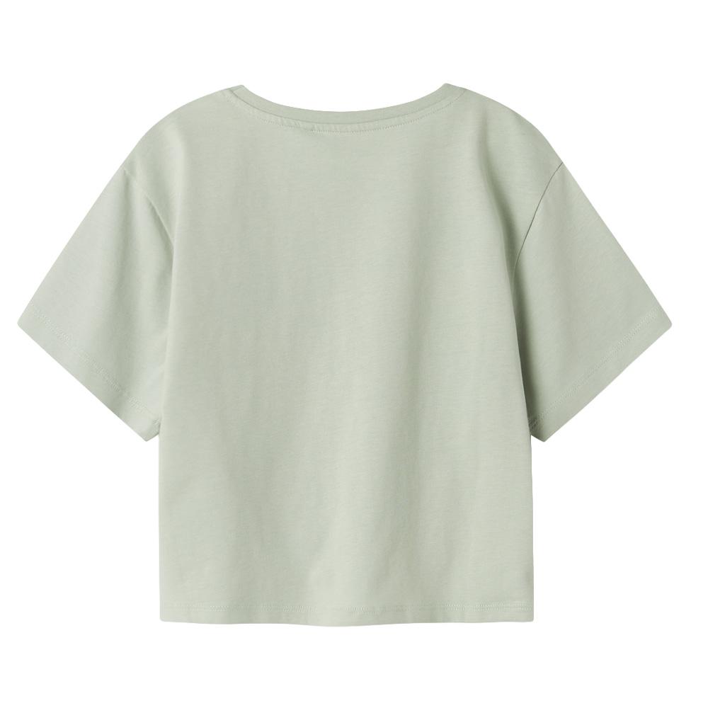 T-Shirt Vert Fille Name it Fvaya vue 2