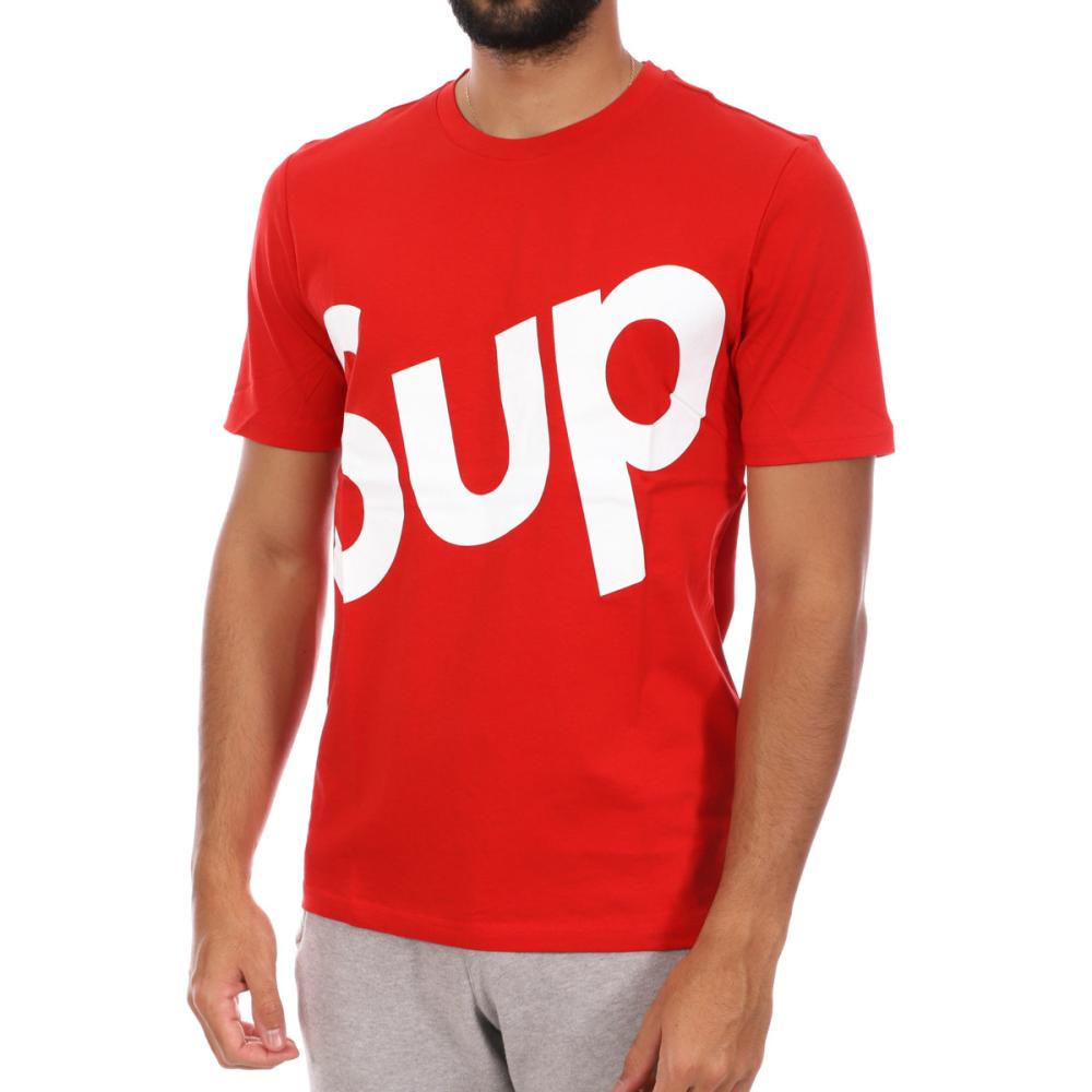 T-shirt Rouge Homme Supreme Grip Achy pas cher