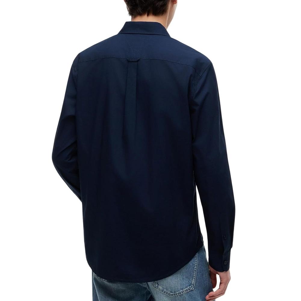 Chemise Marine Homme Tommy Hilfiger Poplin vue 2