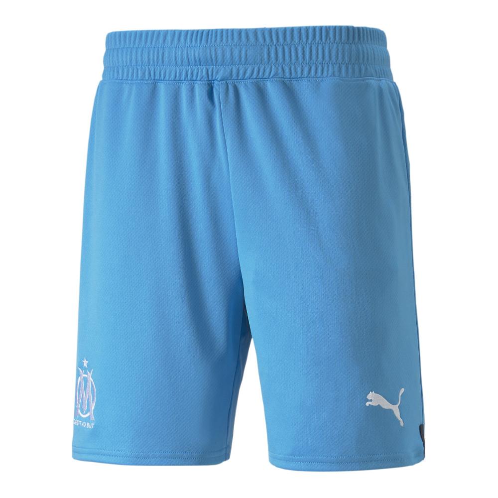 OM Short de Foot Bleu Homme Puma 766110 pas cher