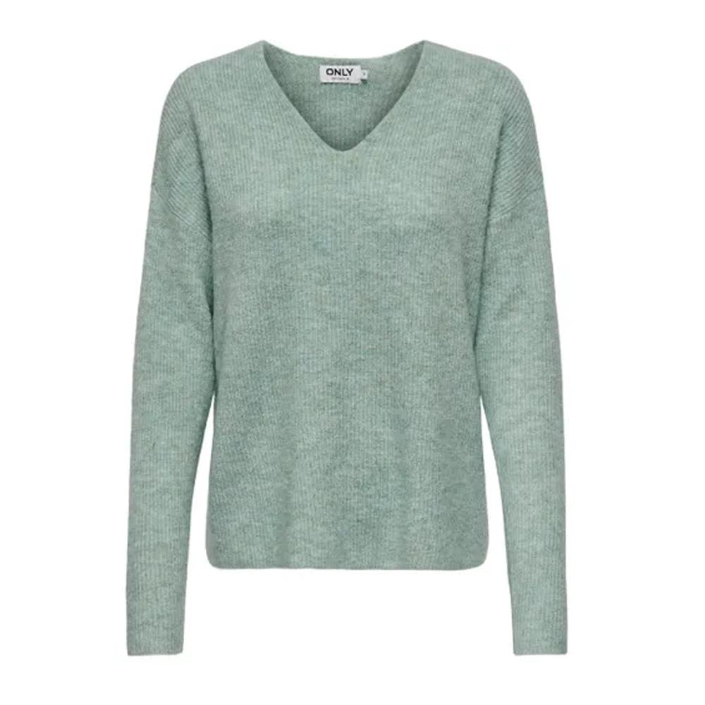 Pull Vert D'eau Femme Only Camilla pas cher