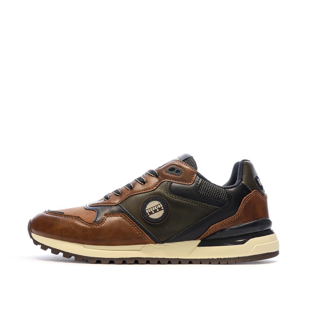 Baskets Camel/Kaki Homme Redskins Oyato pas cher