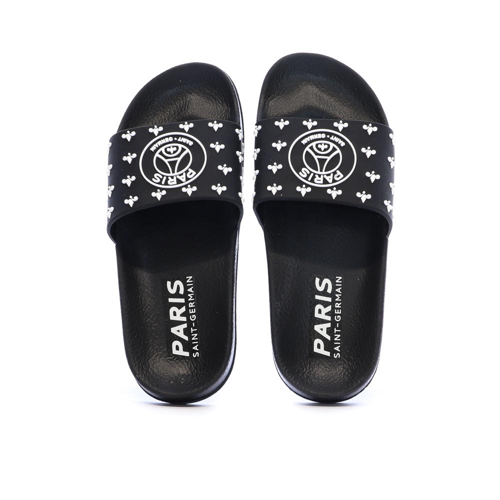 Claquettes Noir/Blanch Mixte PSG Citral Jr vue 3
