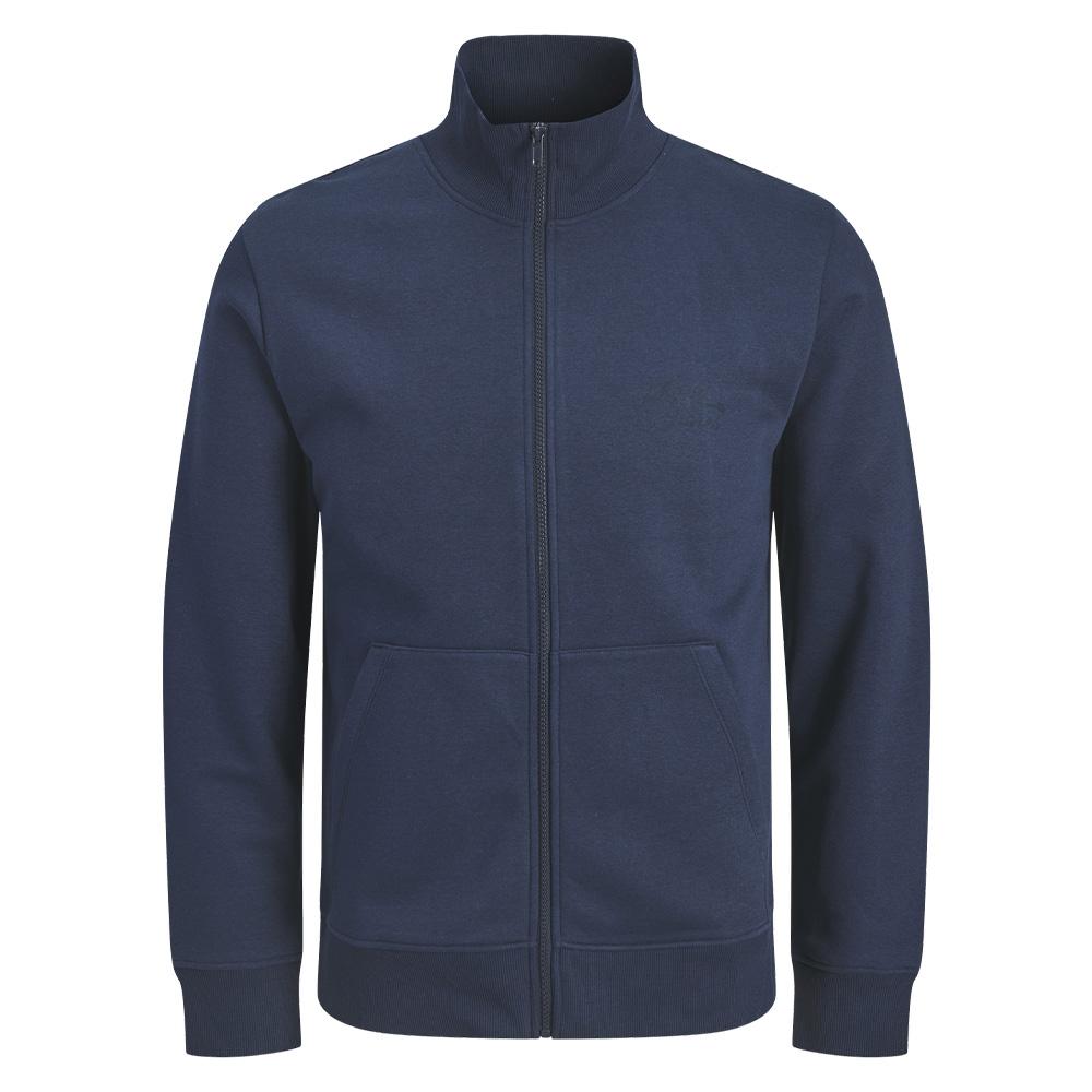 Sweat Zippé Marine Homme Jack & Jones Jordean pas cher