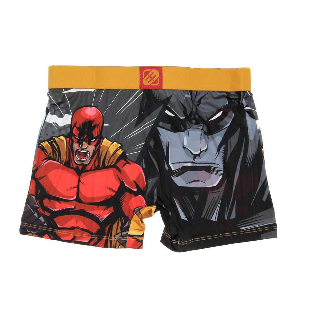 Boxer Noir/Jaune Homme Freegun A2 GEE vue 2