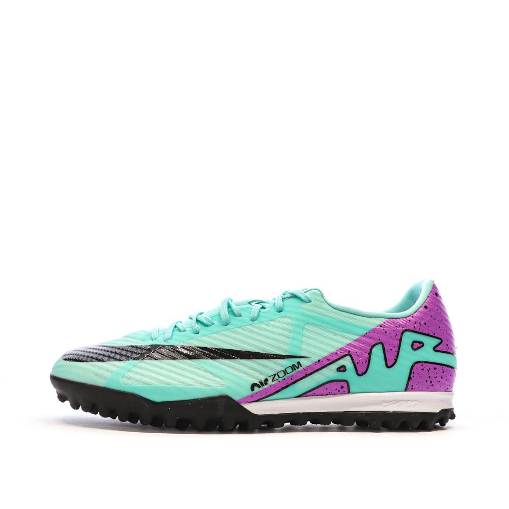 Chaussures de Foot Turquoise Homme Nike Zoom Vapor 15 Academy TF pas cher