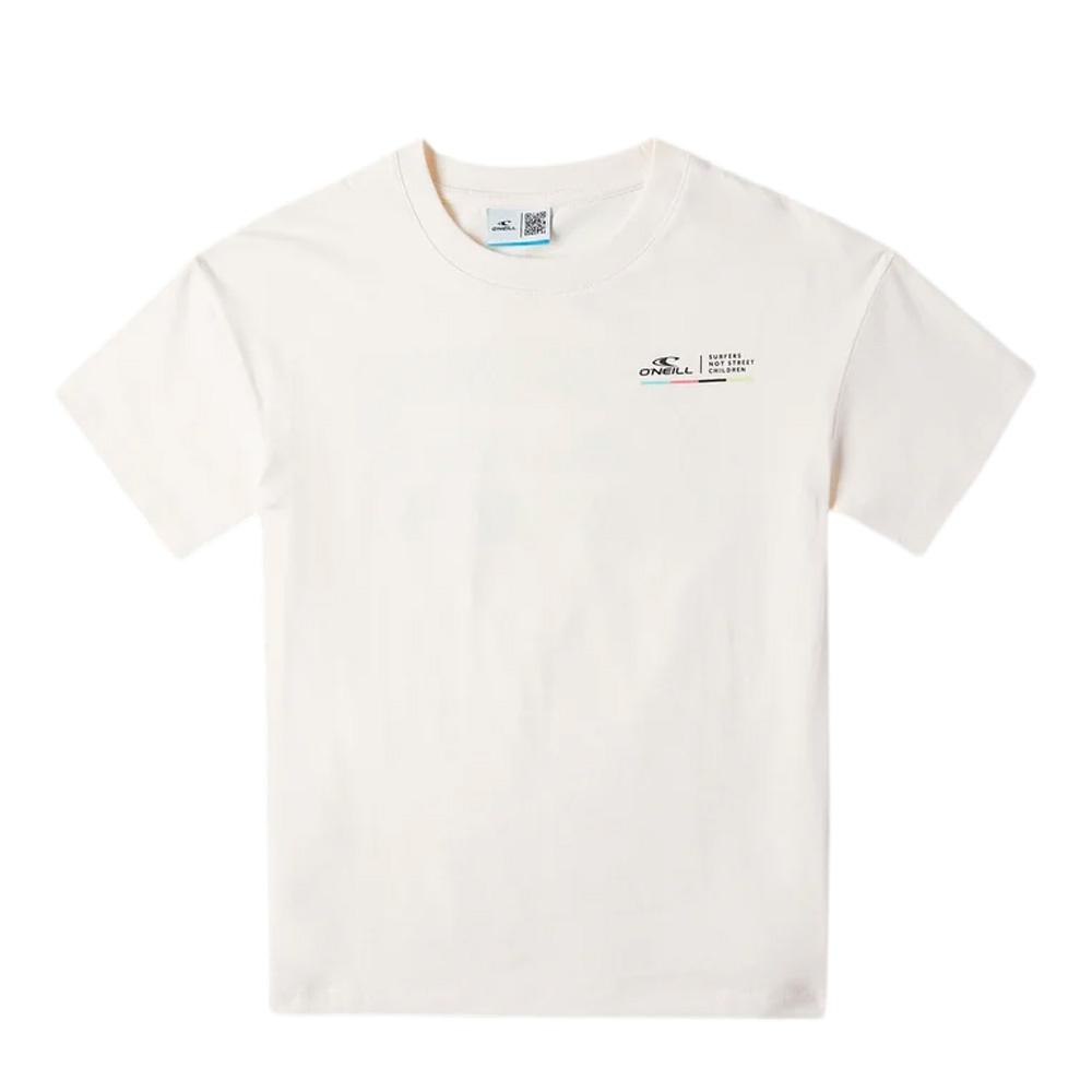 T-Shirt Blanc Garçon O'Neill Snsc pas cher
