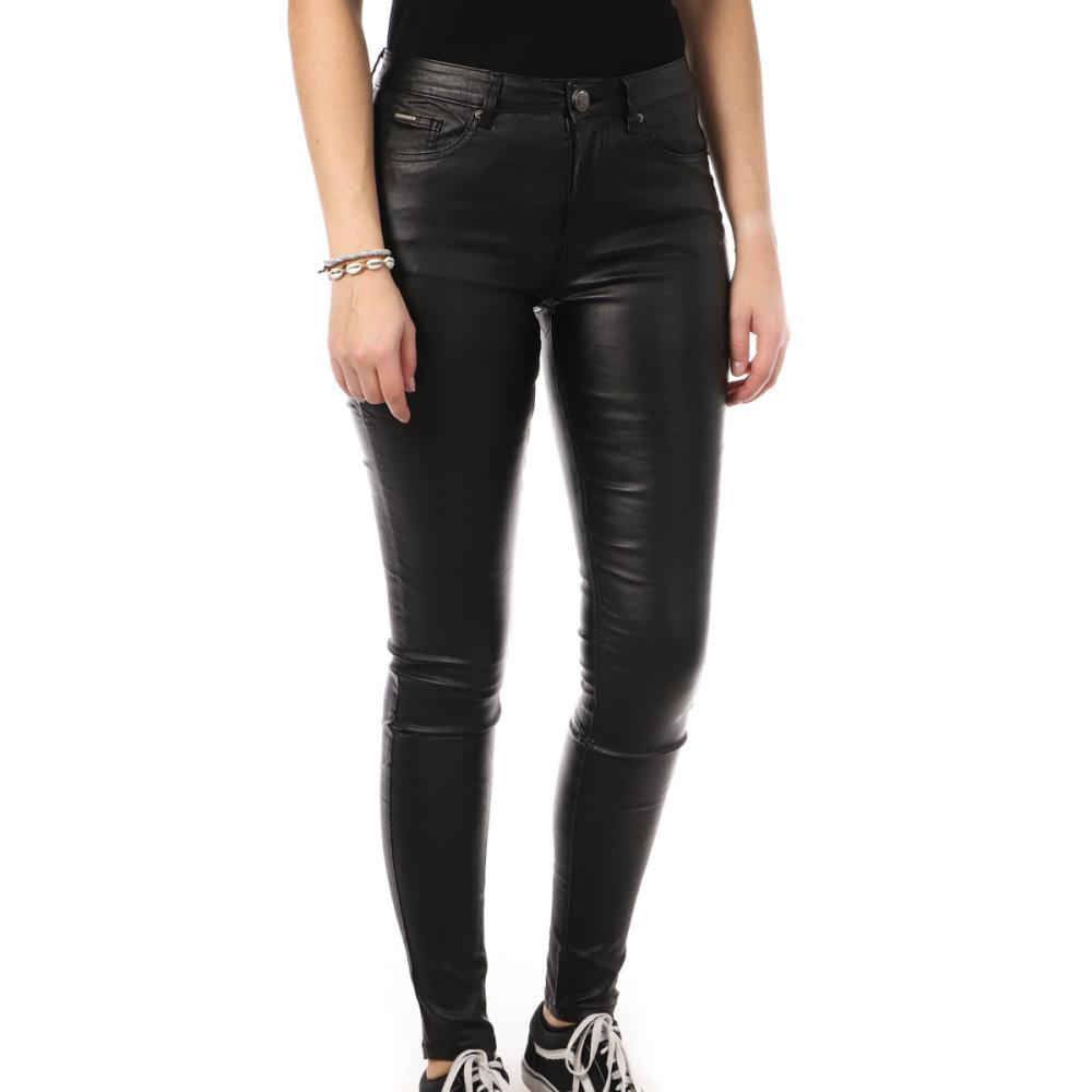 Pantalon skinny enduit Noir Monday Premium pas cher